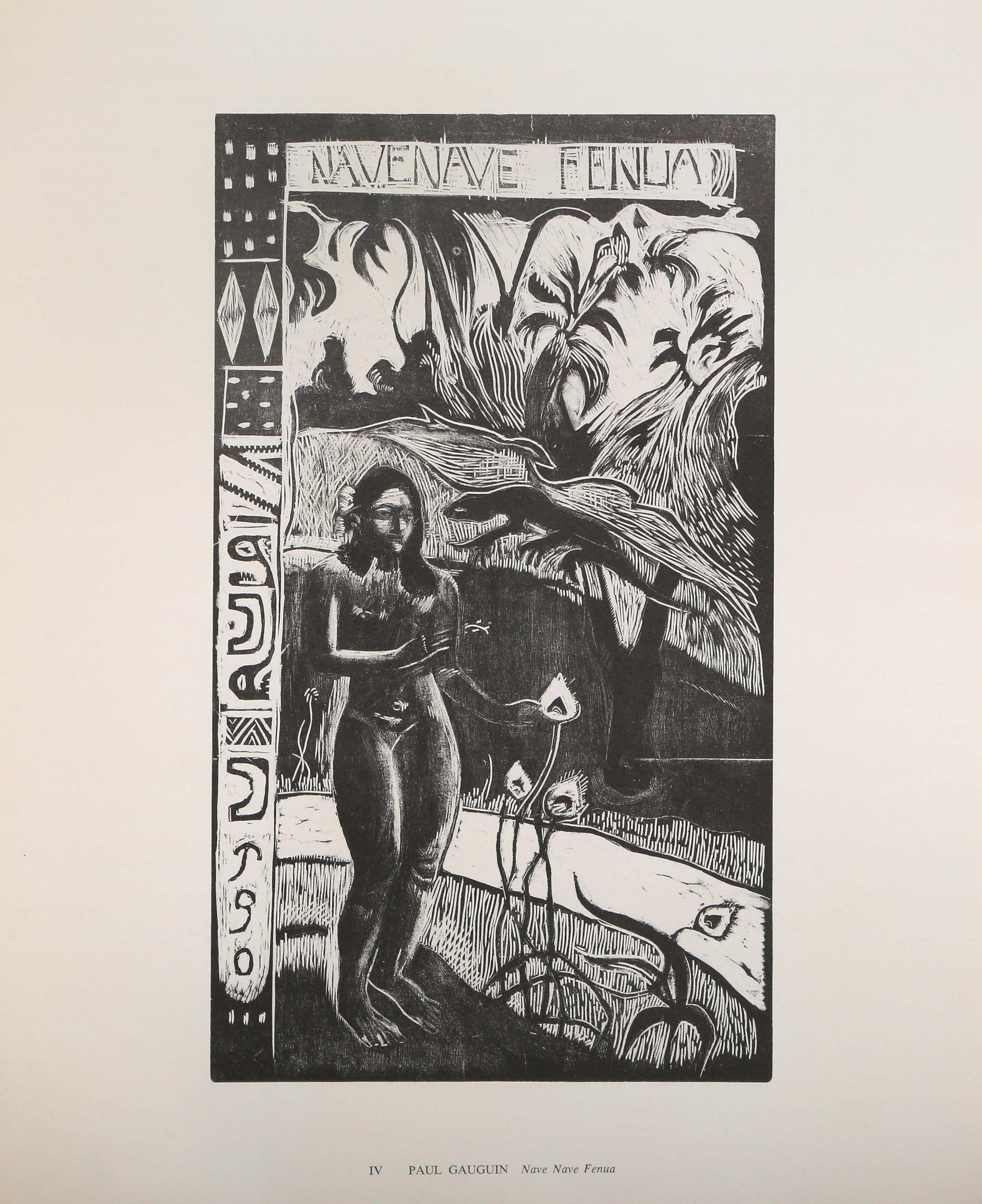 Nave Fenua, colotipia moderna (after) Paul Gauguin en venta 2
