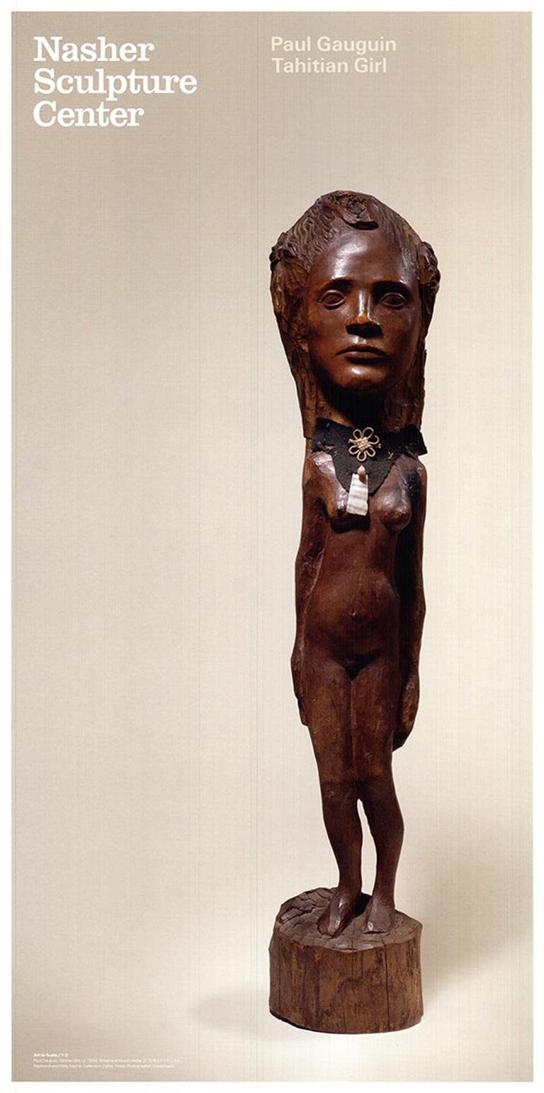 Paul Gauguin 'Ragazza di Tahiti' 2003- Impressionismo d'epoca