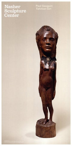 Paul Gauguin 'Ragazza di Tahiti' 2003- Impressionismo d'epoca