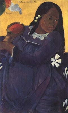 Paul Gauguin 'Woman of the Mango' 1993- Poster
