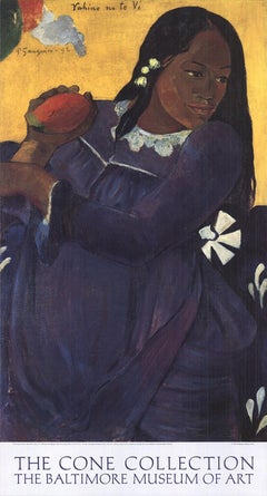 Vintage Paul Gauguin 'Woman of the Mango' 1993- Poster