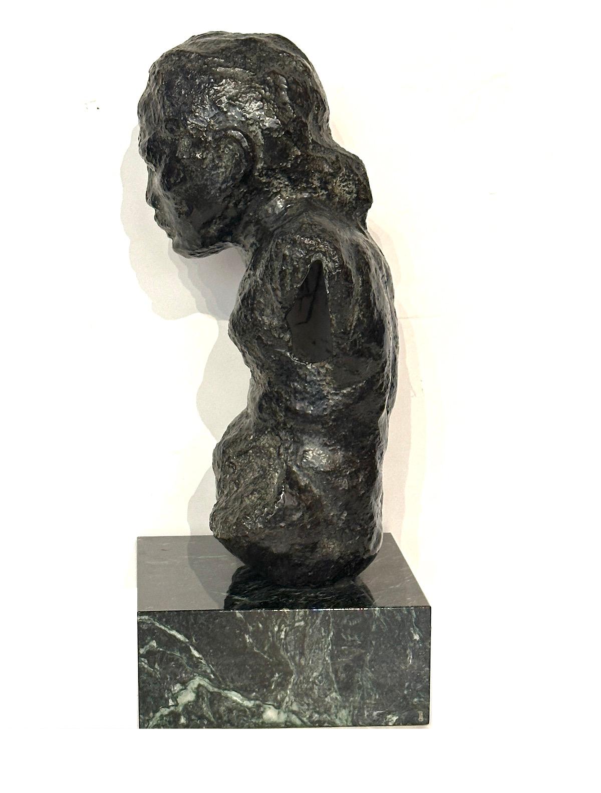 Torse d’une Femme - Sculpture by Paul Gauguin