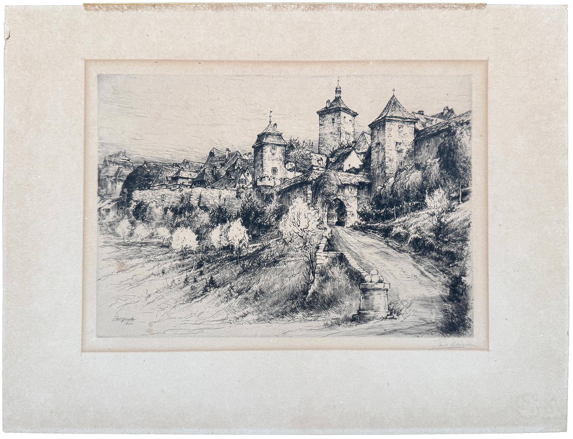 Rothenberg - Print by Paul Geissler