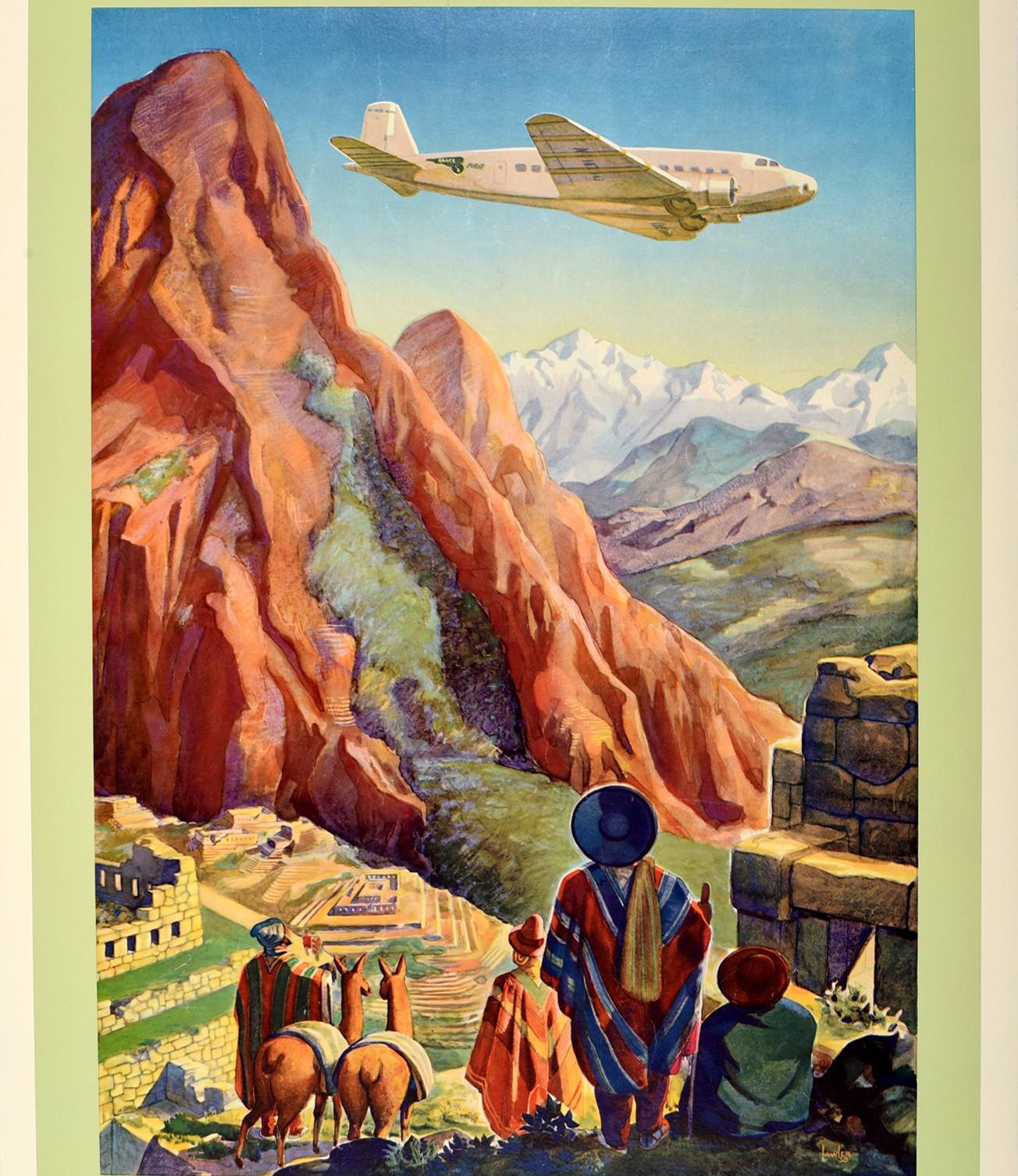 vintage air travel posters