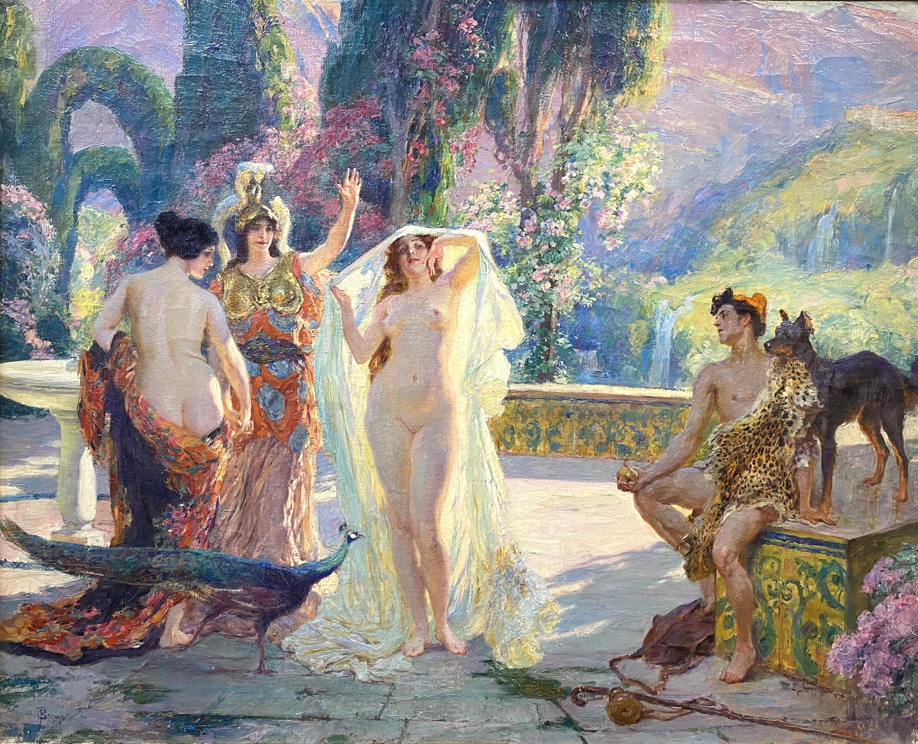 Le Jugement de Paris - Painting by Paul Gervais 