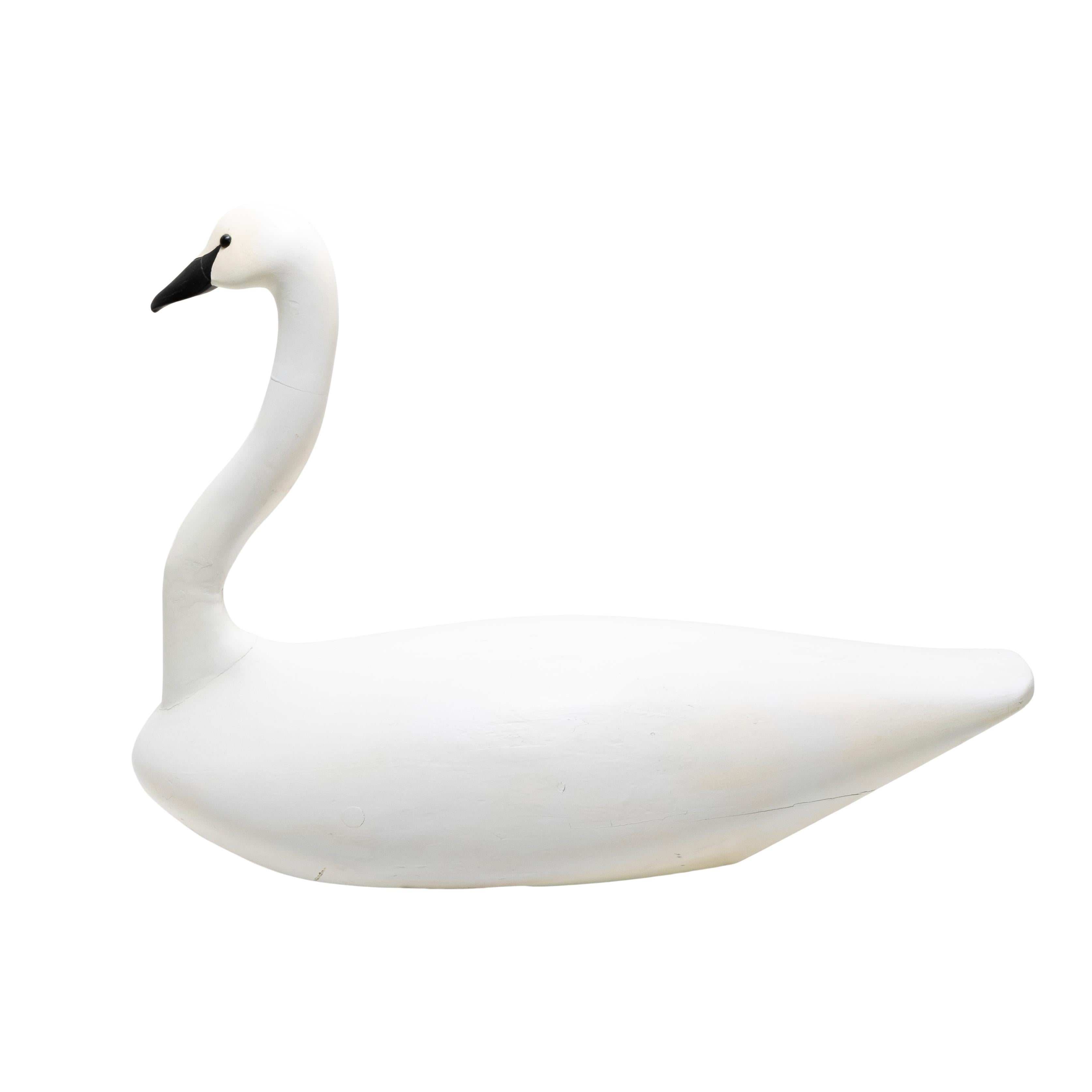 20th Century Paul Gibson Swan Decoy For Sale