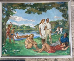 1950s Figurative Paintings