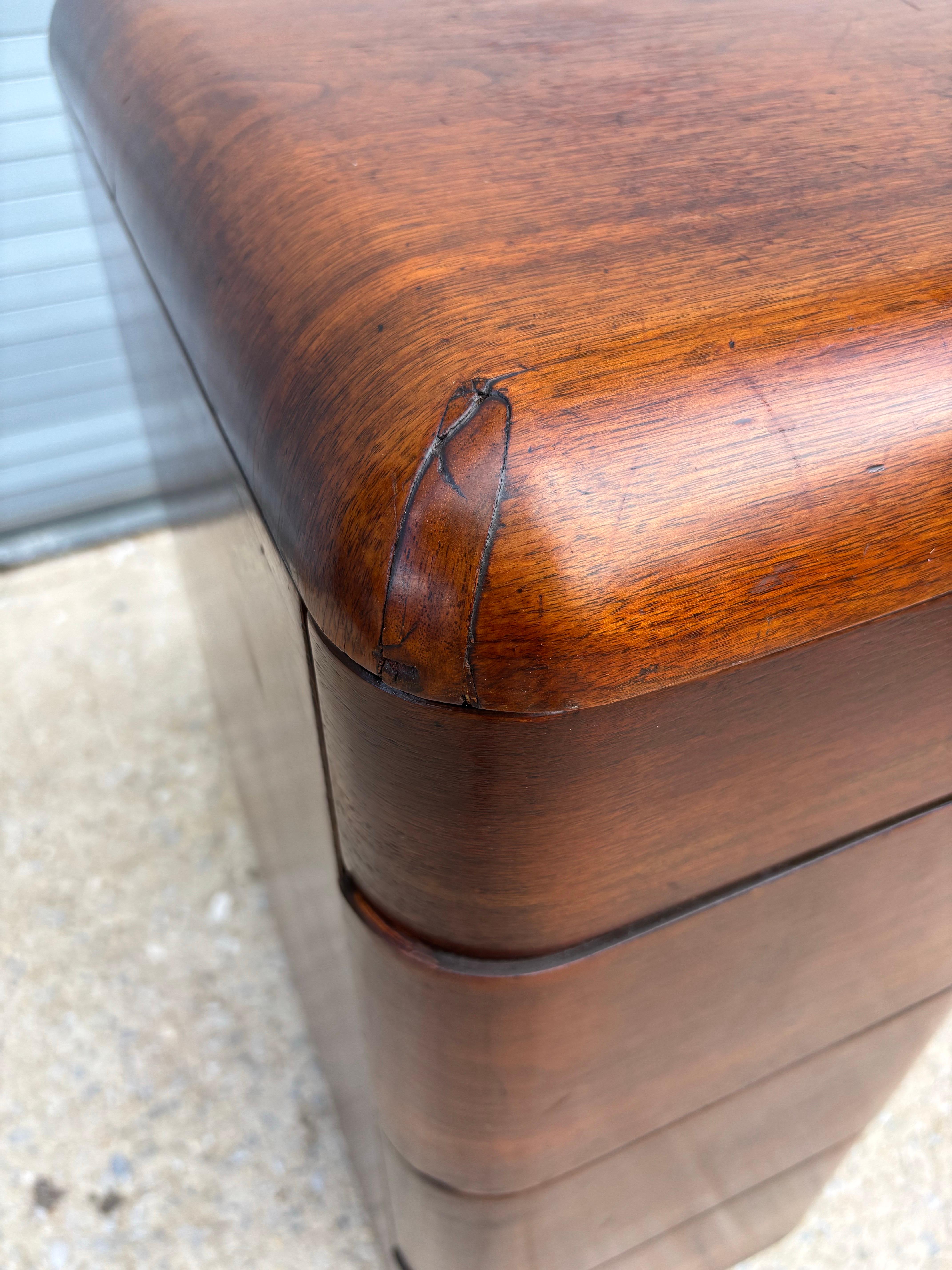 Paul Goldman for PlyModern Walnut Desk For Sale 4