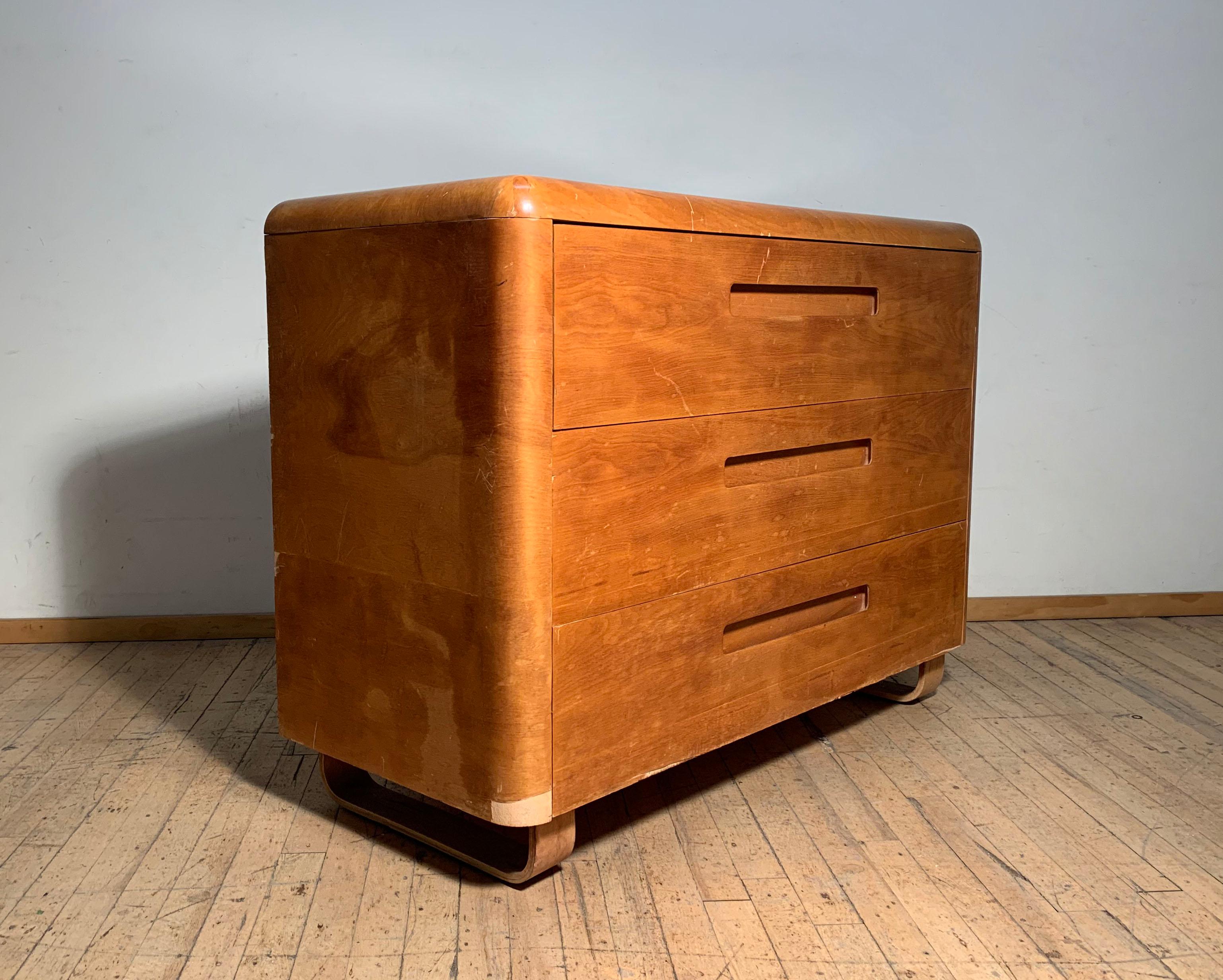 Mid-Century Modern Paul Goldman Plymold / Plycraft / Plymodern Commode