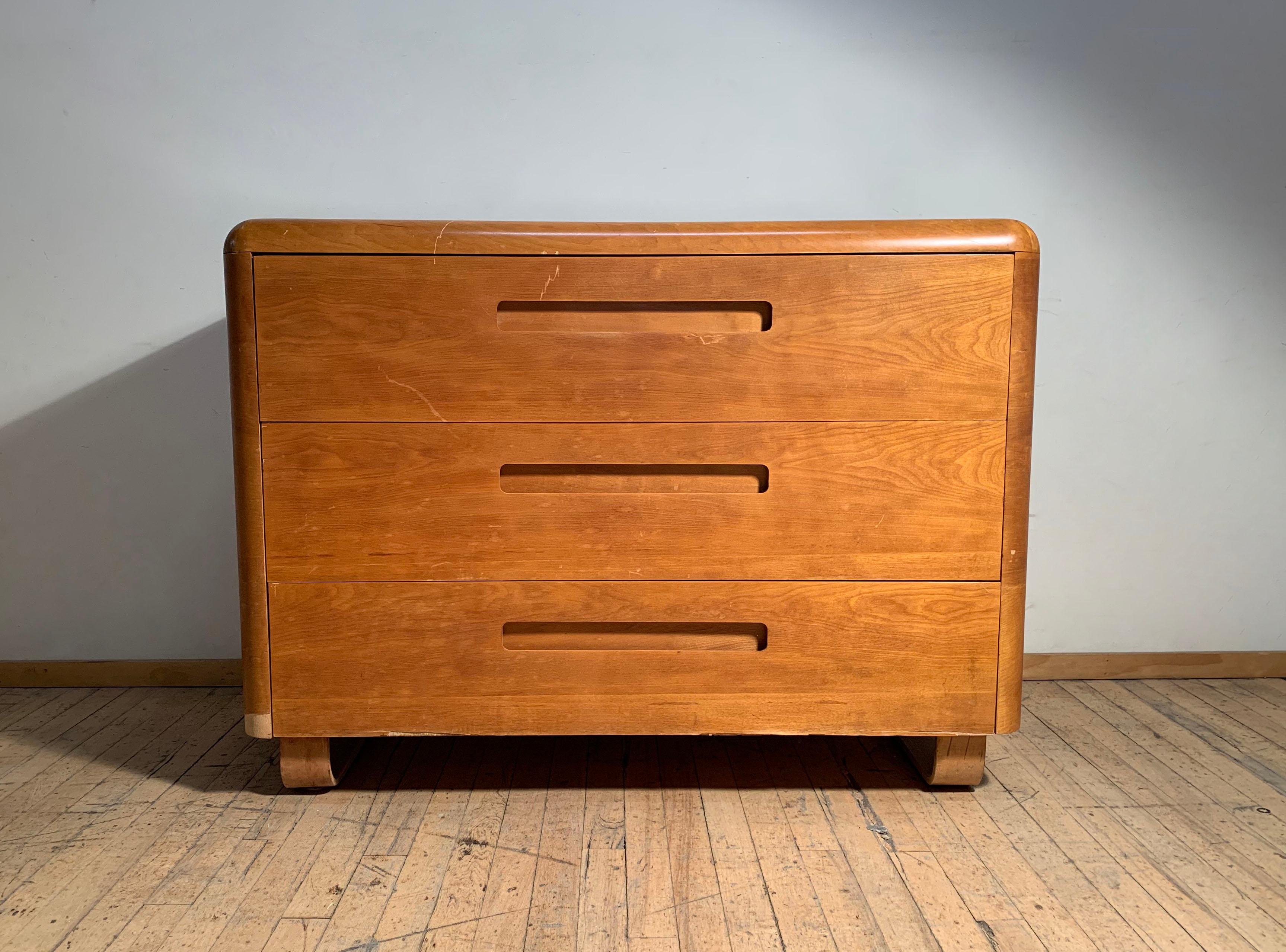 Bois Paul Goldman Plymold / Plycraft / Plymodern Commode