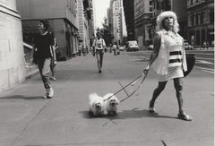 Retro Dog Walker, New York City