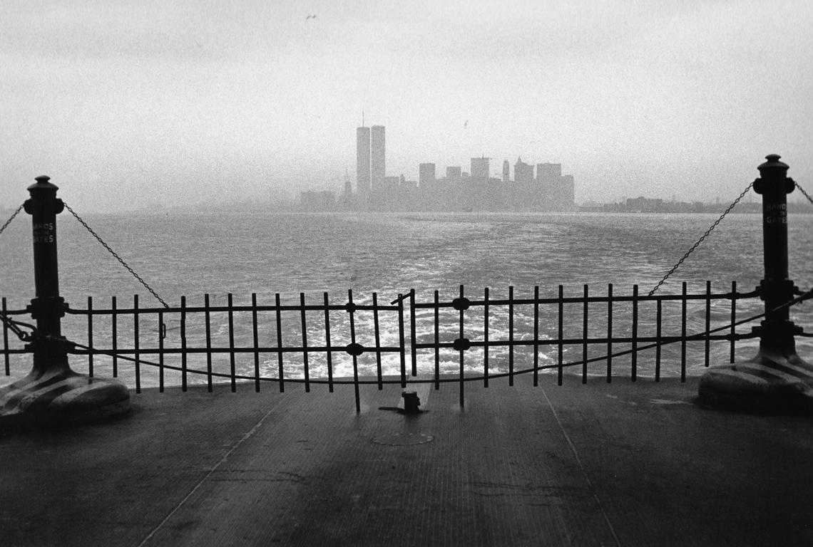 Paul Greenberg Landscape Photograph - New York Skyline from Staten Island Ferry