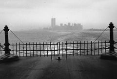 New Yorker Skyline von der Ferry von Staten Island