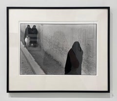 Three Figures in Black - Morocco by Paul Greenberg, 1994, Silver Gelatin Print