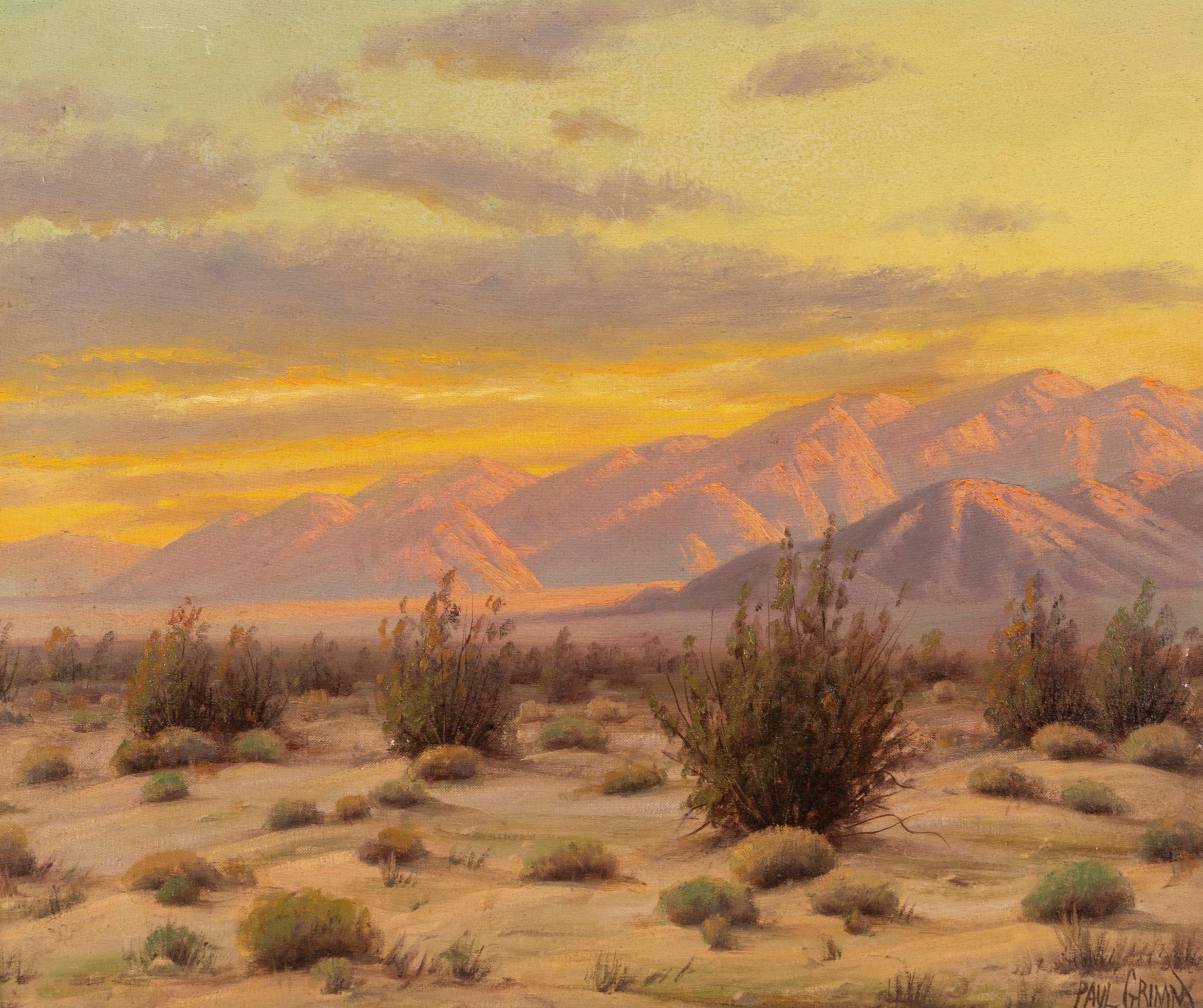 desert mountain scene