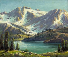 “Sierra Heights” by Paul Grimm Sierra Nevada Mountains California Landscape Oil