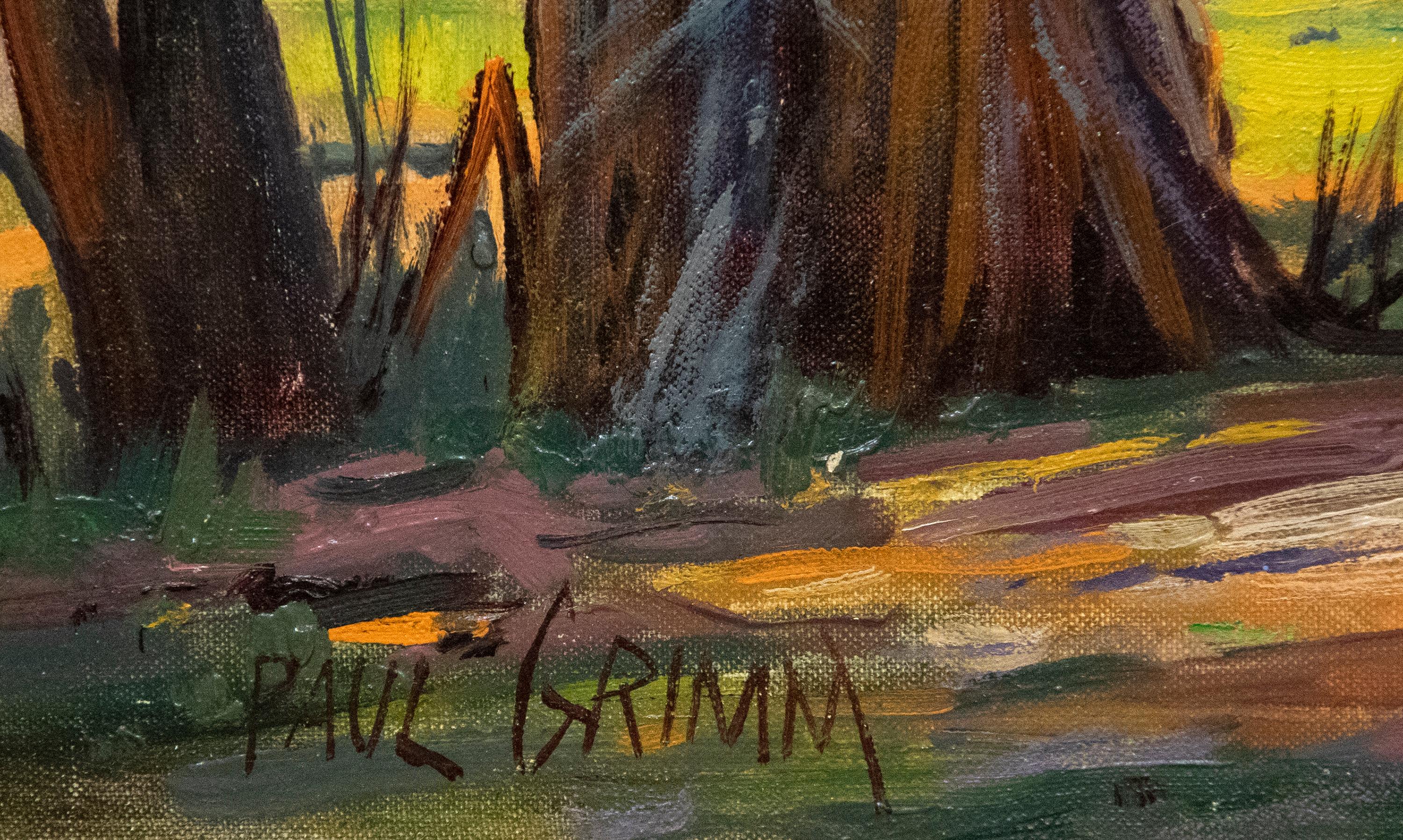 Eucalyptie majestueuse - Moderne Painting par Paul Grimm