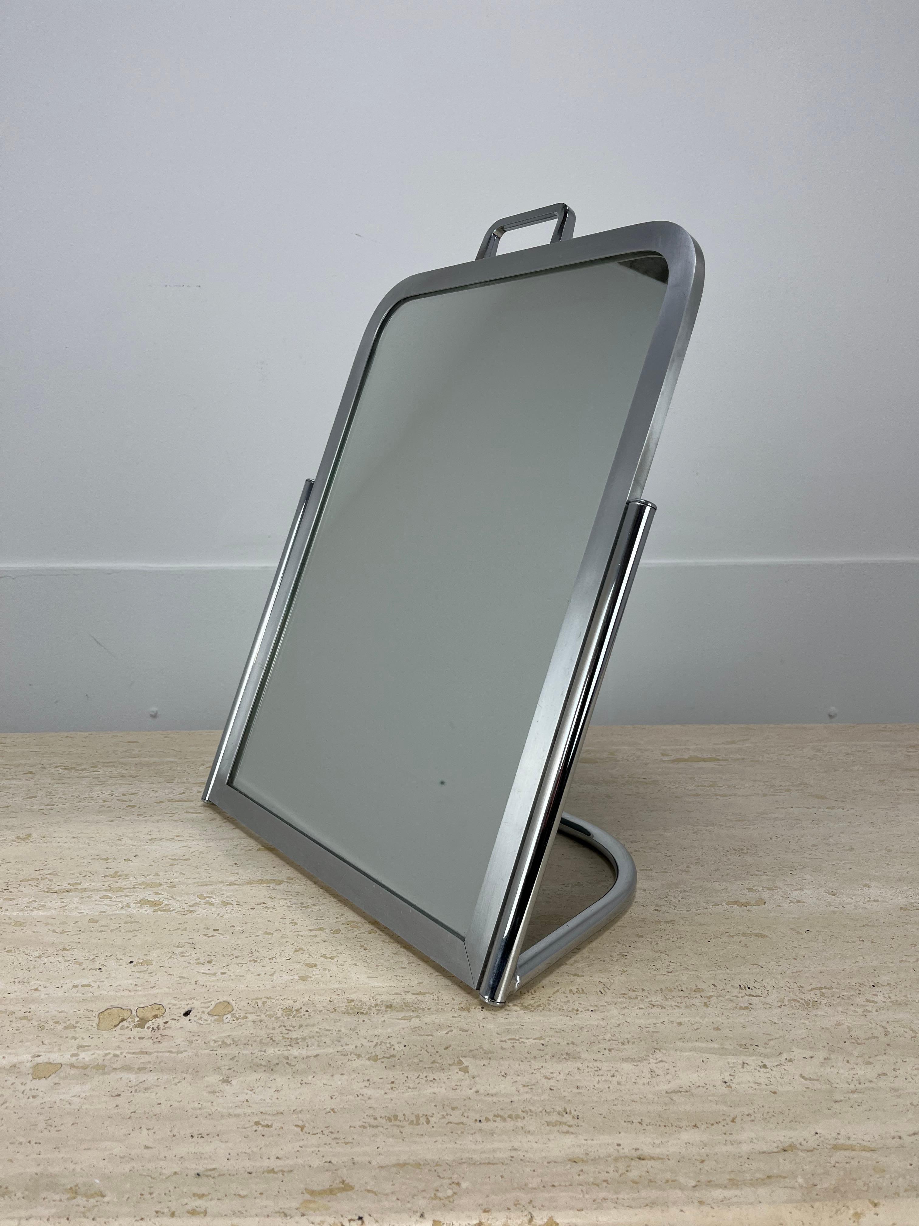Français Miroir Paul Grivois, pièce française moderniste circa 1960 en vente