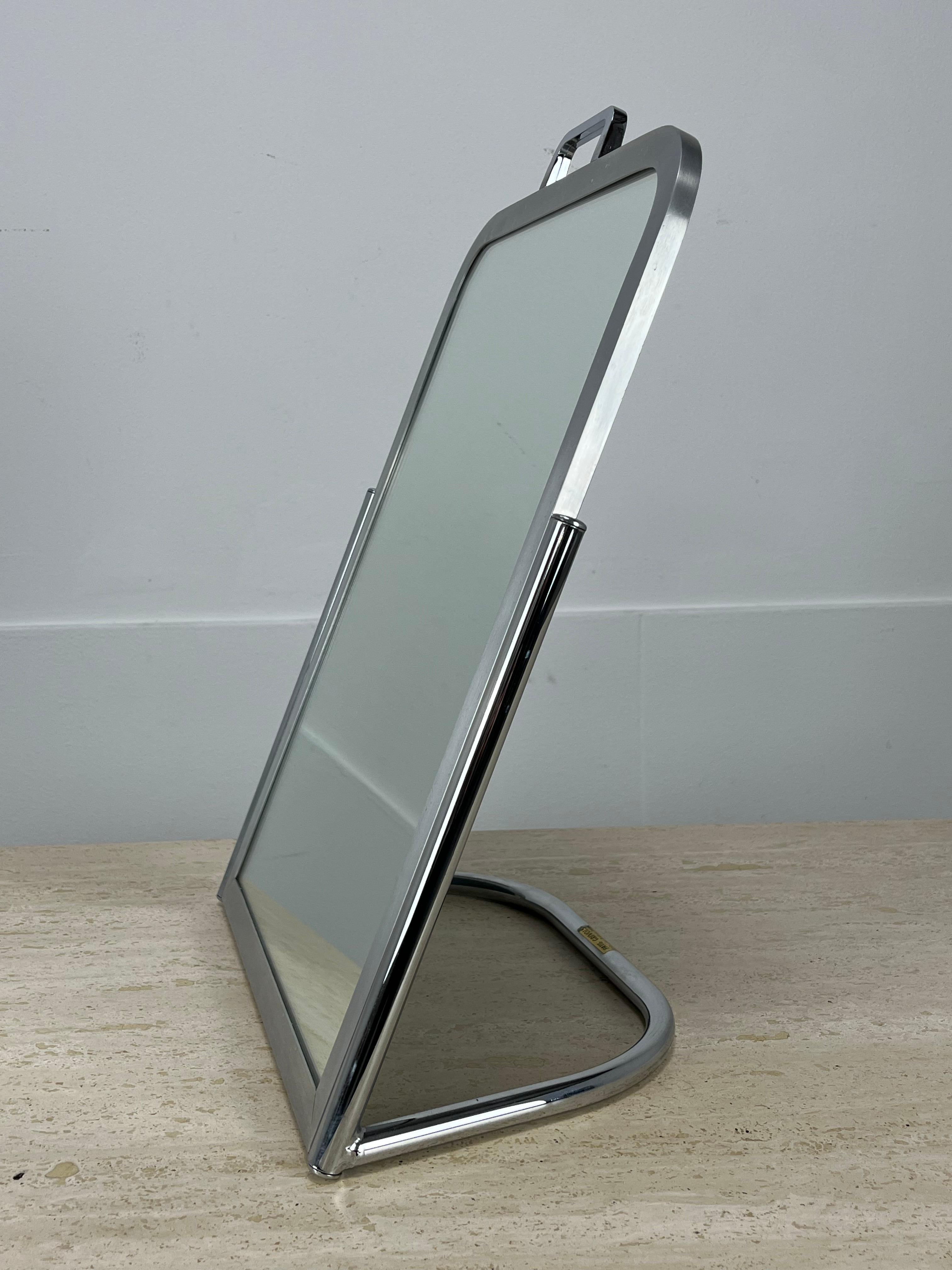 Milieu du XXe siècle Miroir Paul Grivois, pièce française moderniste circa 1960 en vente