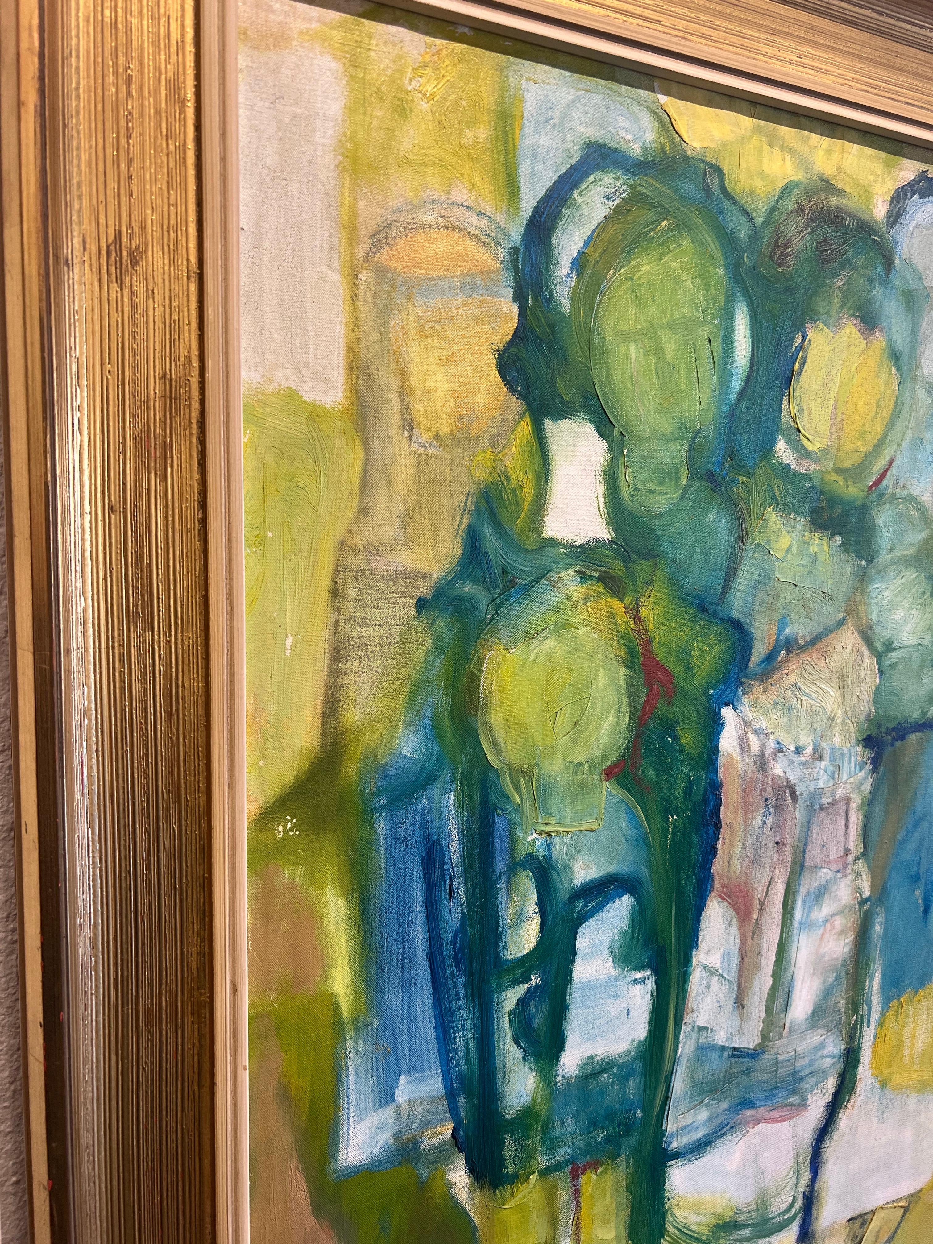 Arte contemporáneo, la familia, figuras, Paul Guiragossian. en venta 9