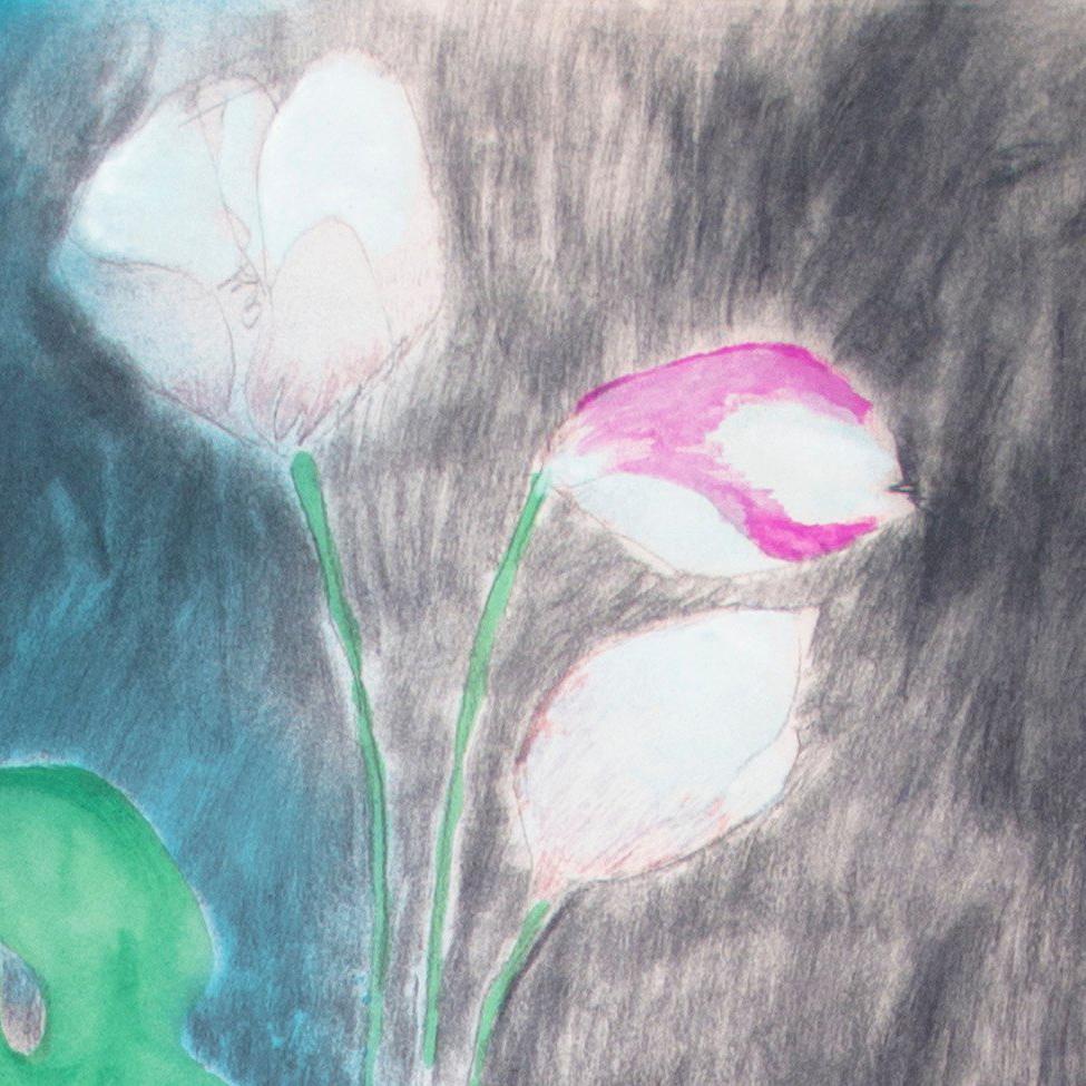 Signé en bas à droite.
Paul Guiramand, painter, sculptor and lithographer, was born in 1926 in Saint-Quentin in northern France.  In 1943, Guiramand entered the École des Beaux-Arts.  In 1951, Guiramand, with a painting entitled 