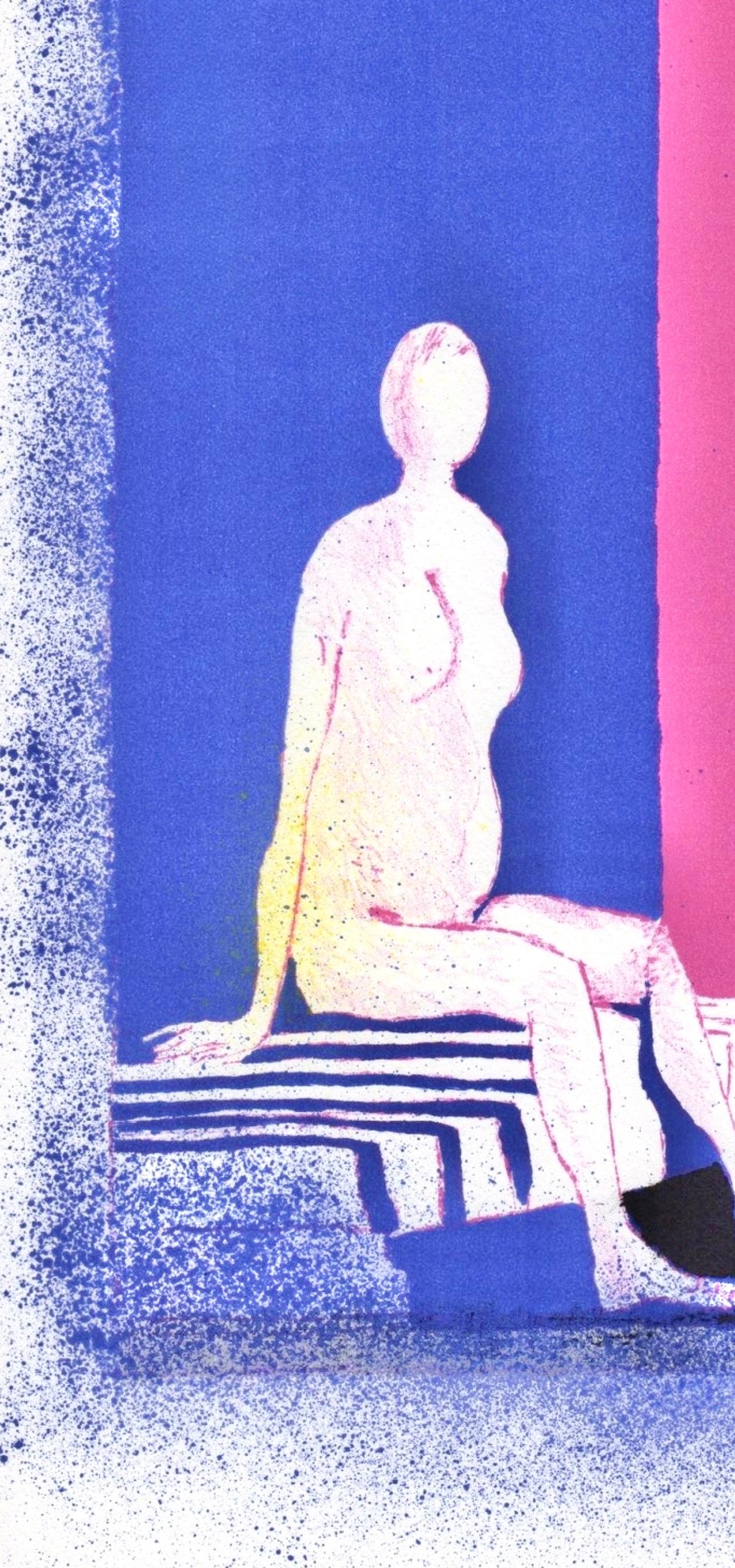 Intérieur, Souvenirs und Künstlerporträts – Print von Paul Guiramand