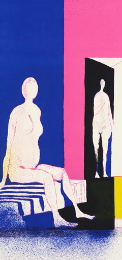 Paul Guiramand, Intérieur, extrait de Souvenirs et portraits d'artistes, 1972