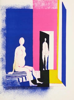 Paul Guiramand, Intérieur, extrait de Souvenirs et portraits d'artistes, 1972
