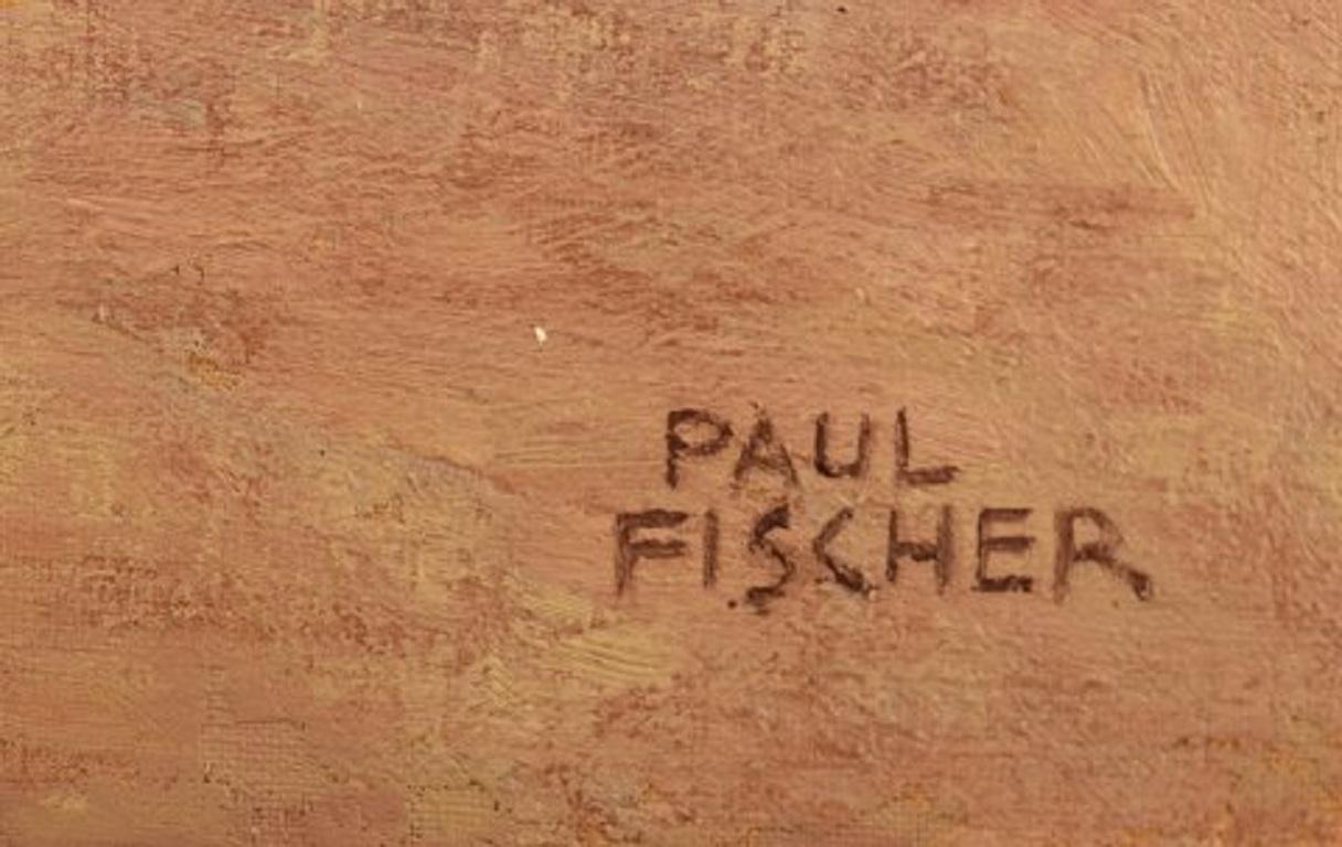 Paul Gustav Fischer '1860-1934', Denmark, Oil on Canvas, 