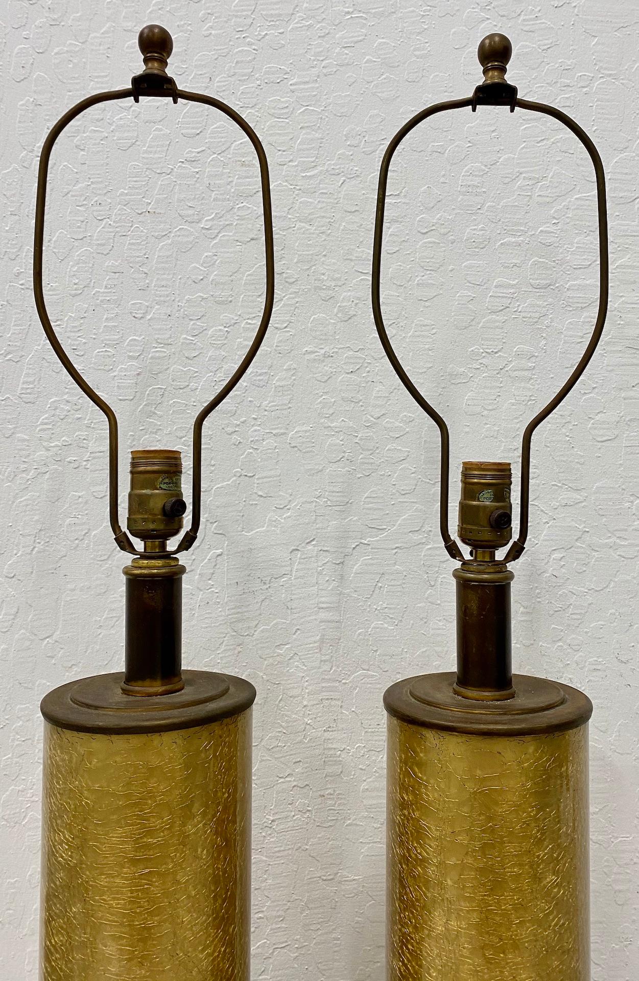 vintage paul hanson lamps