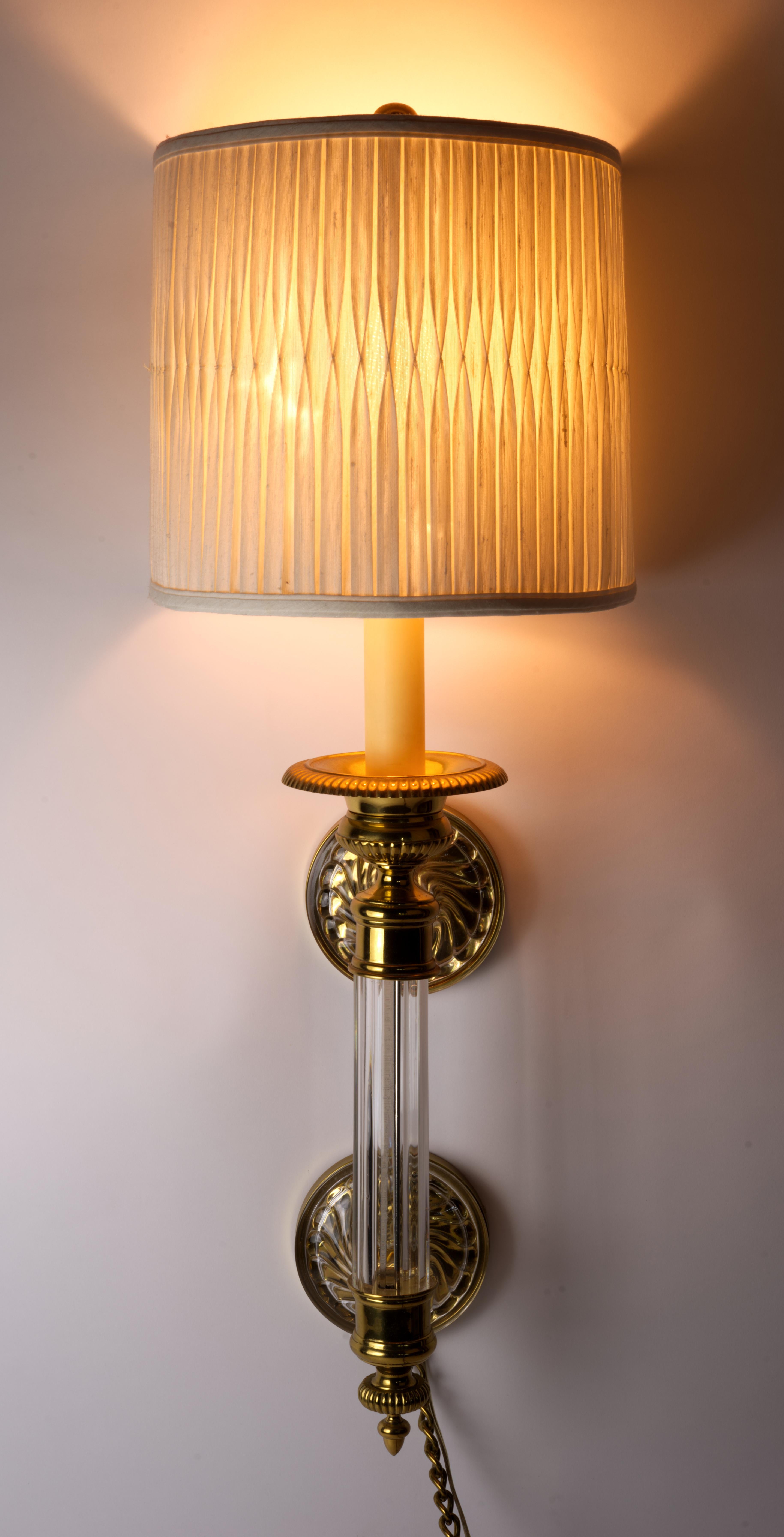 American Paul Hanson,  Hollywood Regency Style Sconce For Sale