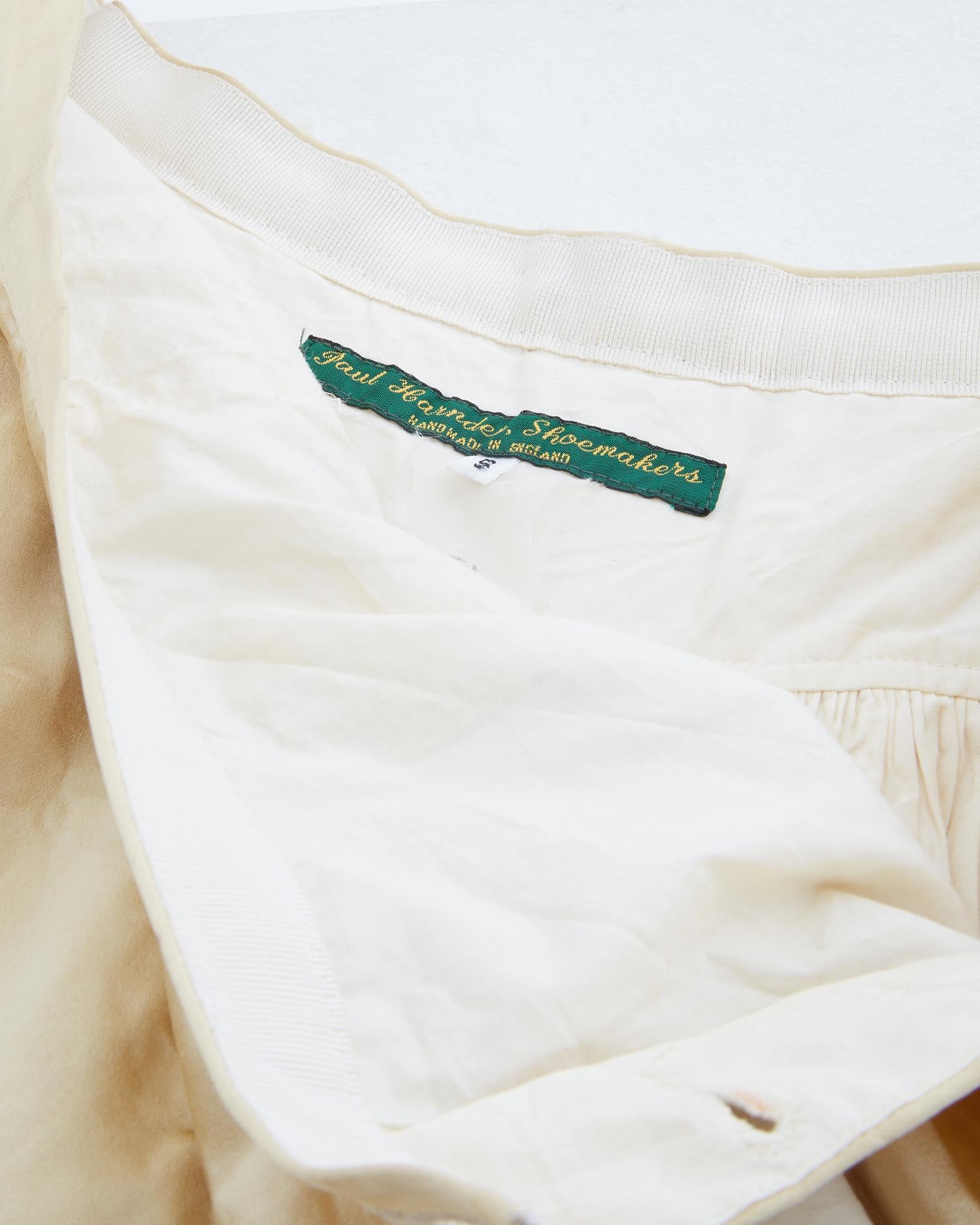 Women's Paul Harnden Shoemakers Ivory apron bustle silk skirt 
