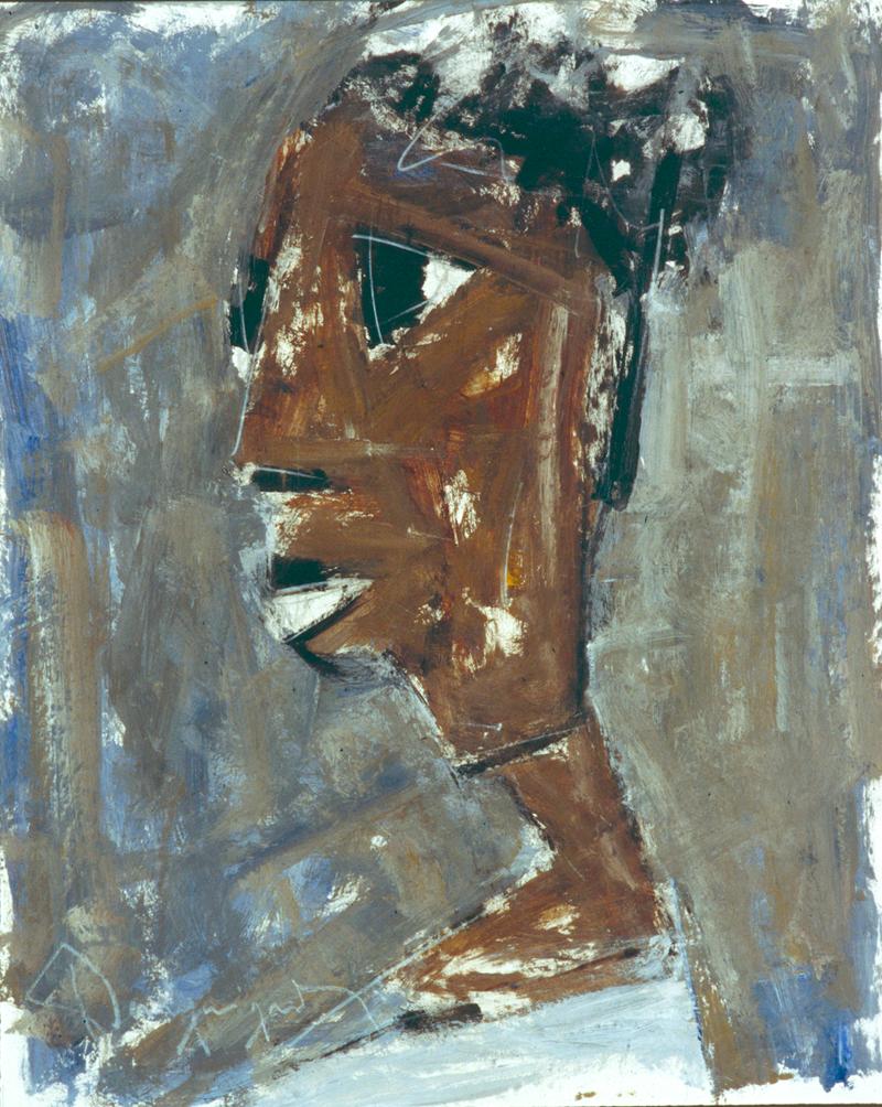 Paul-Henri Bourguignon Portrait Painting - Woman's Head