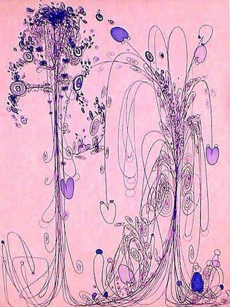 Juicy Little Passion (Rosa) – Print von Paul Henry Ramirez