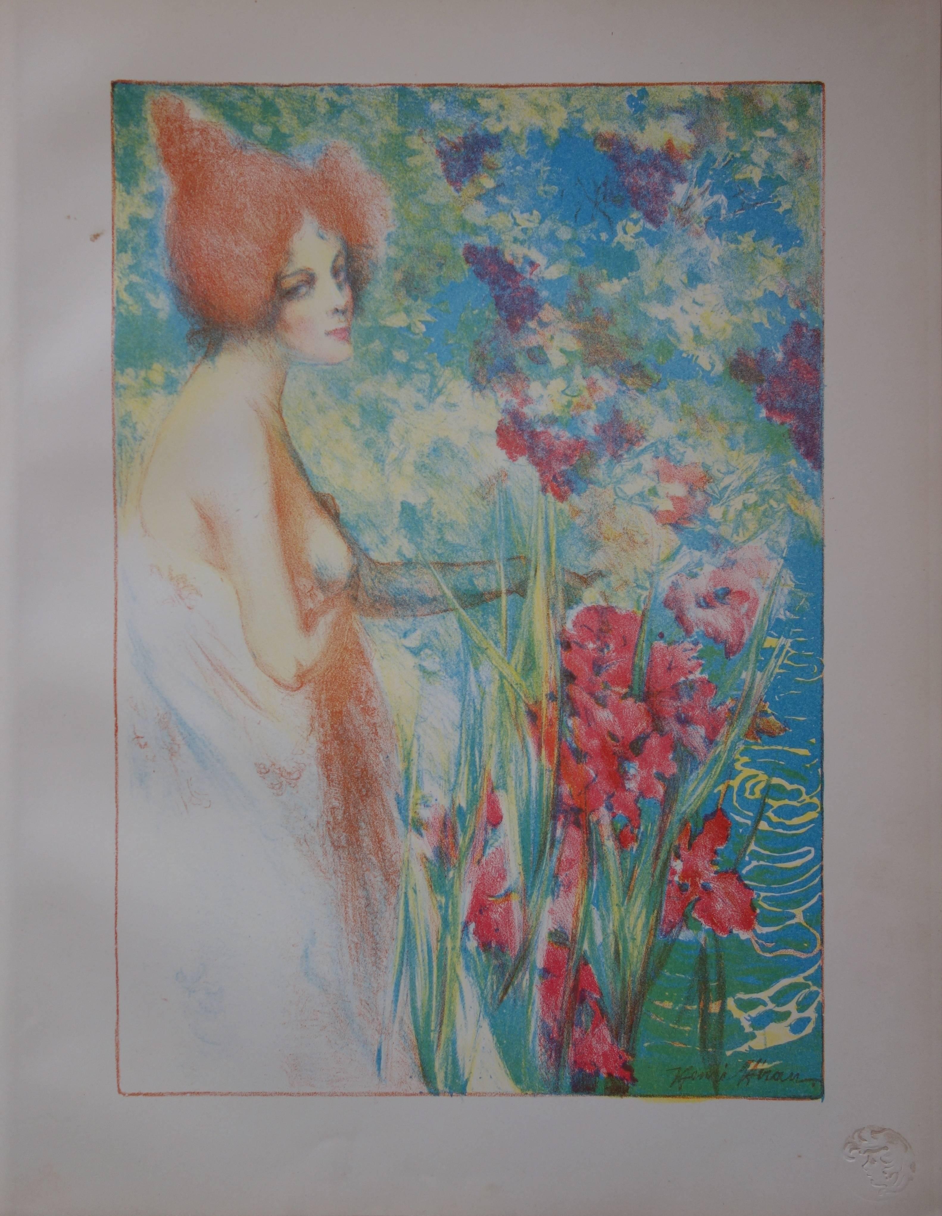 May Flower - original lithograph (1897-1898)