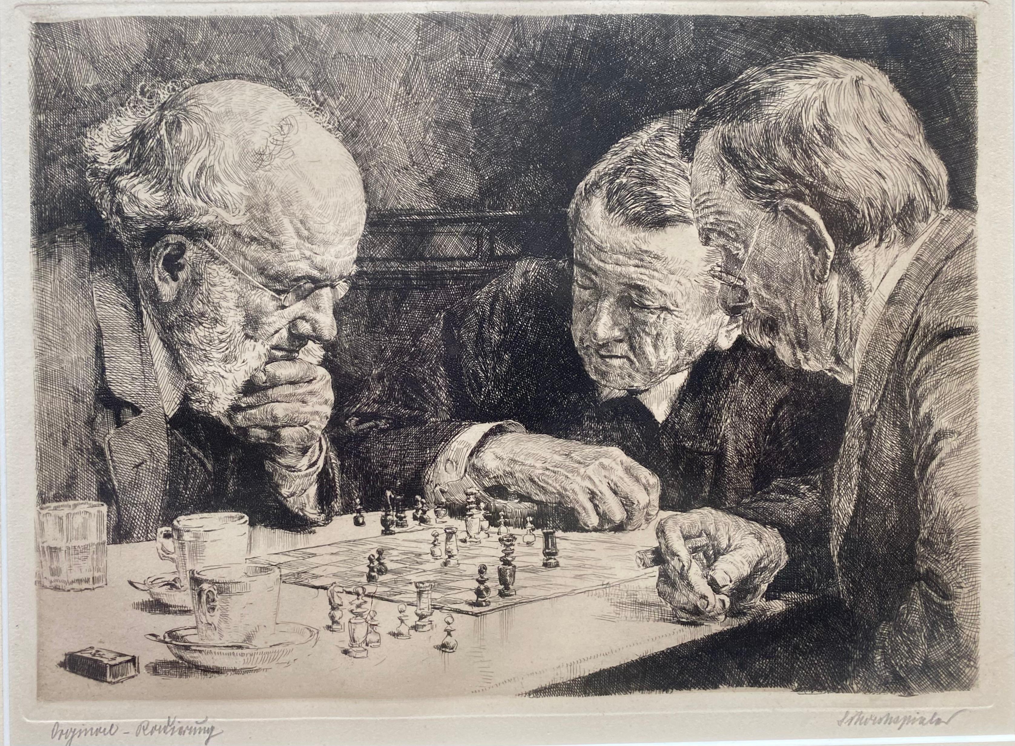 “Chess Players” For Sale 3