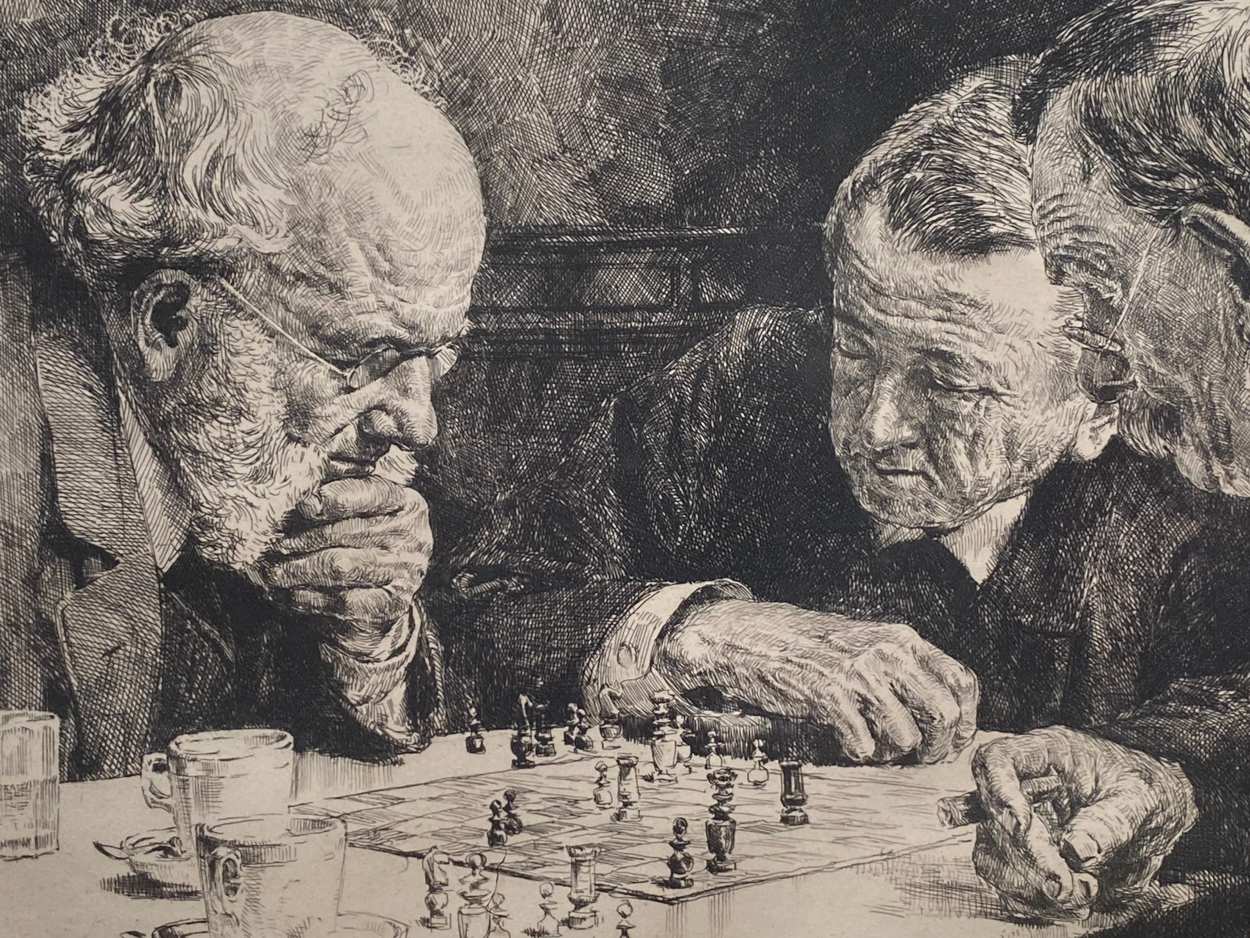 “Chess Players” For Sale 4