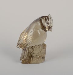 Paul Hoff for Kosta Boda / Svenskt Glas, four figurines in art glass. WWF.