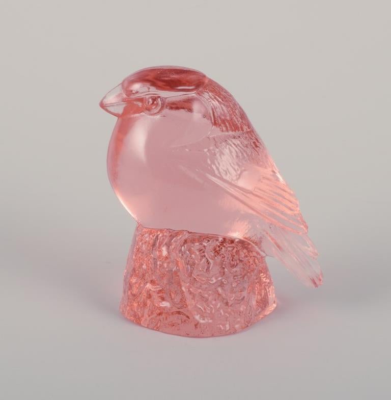 Swedish Paul Hoff for Kosta Boda / Svenskt Glas, four figurines in art glass. WWF. For Sale