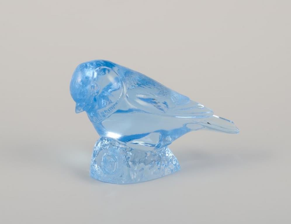 Paul Hoff per Kosta Boda / Svenskt Glas, quattro statuette in vetro artistico. WWF. In condizioni ottime in vendita a København, Copenhagen