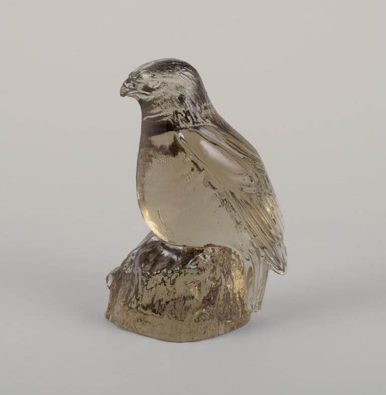 Fine XX secolo Paul Hoff per Kosta Boda / Svenskt Glas, quattro statuette in vetro artistico. WWF. in vendita