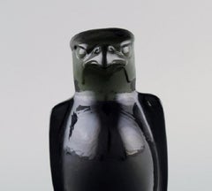 Paul Hoff for Swedish Glass, Four Figures in Art Glass, WWF, 1980s