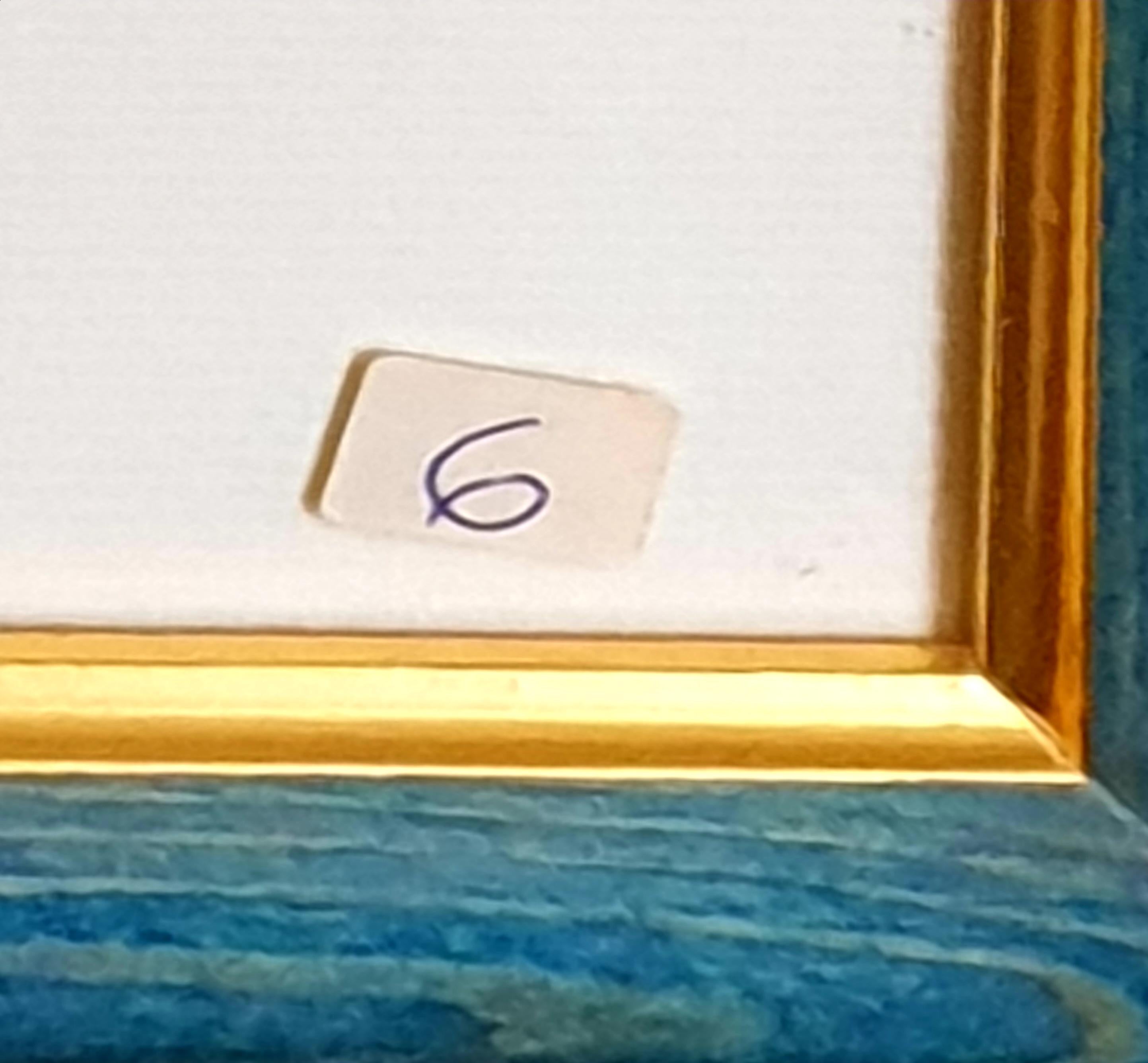 Acquerello Art Nouveau su carta, Una figura classica. in vendita 4