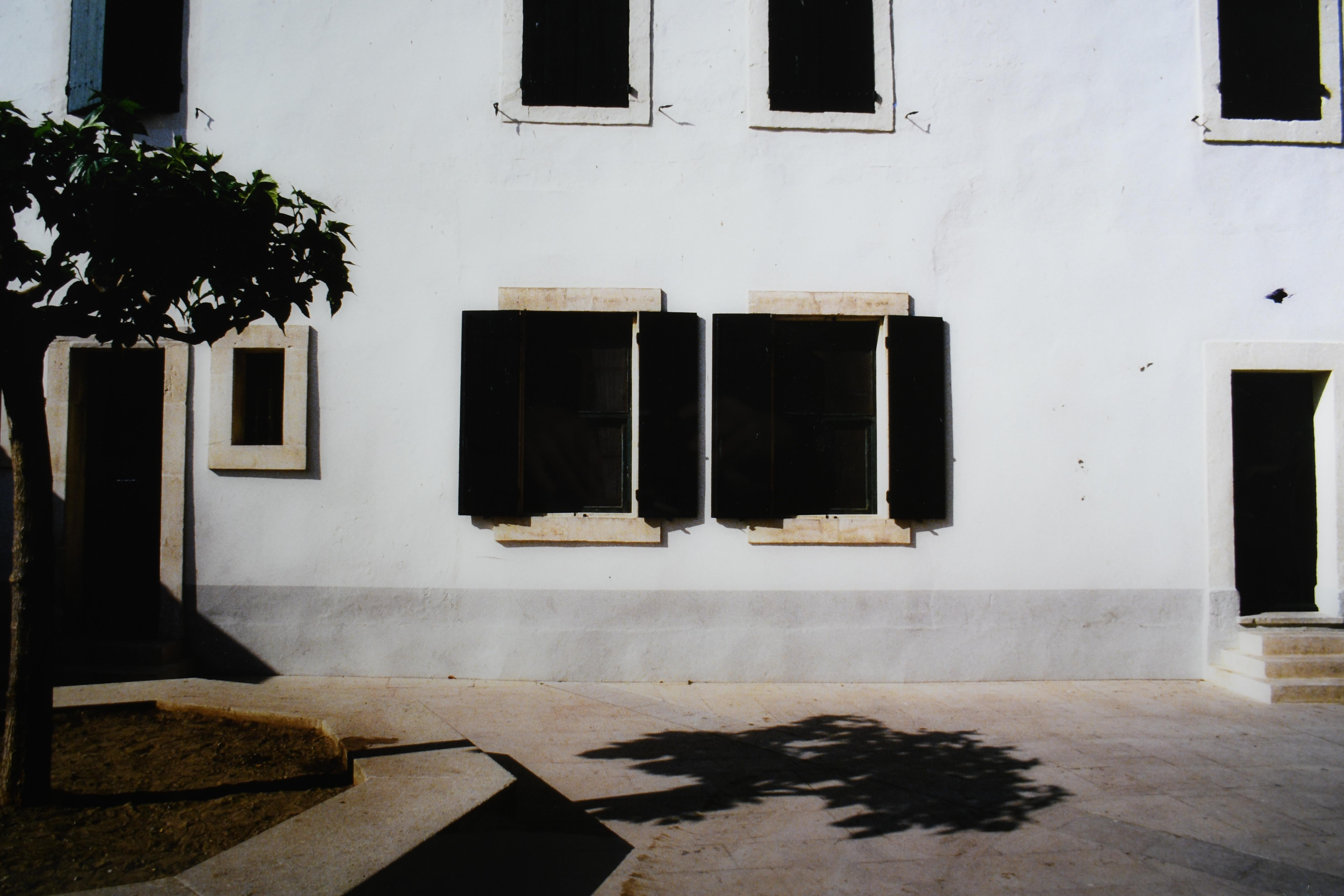 Papier Paul Huf big 1988 signed photograph en vente