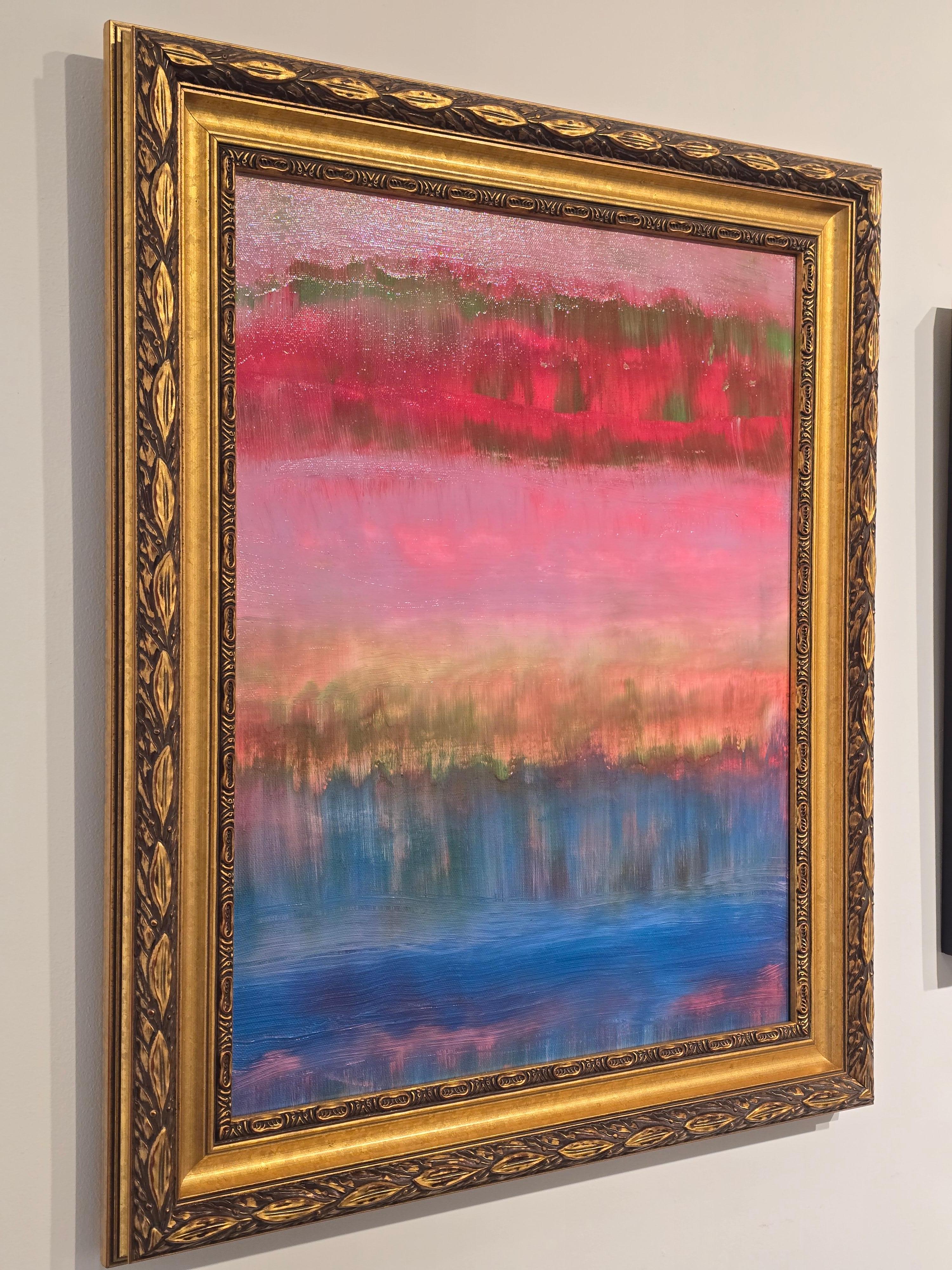Screaming for Joy - Glósóli No.I - Abstract Impressionist Painting by Paul Hughes