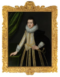 Antique Portrait of a gentleman, traditionally identified as Thomas Carey 