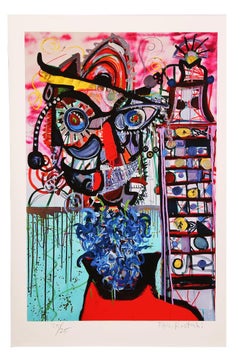 Kostabi, Paul - Unable To Fall Into The Dream - NEUE EDITION 2025 - handsigniert