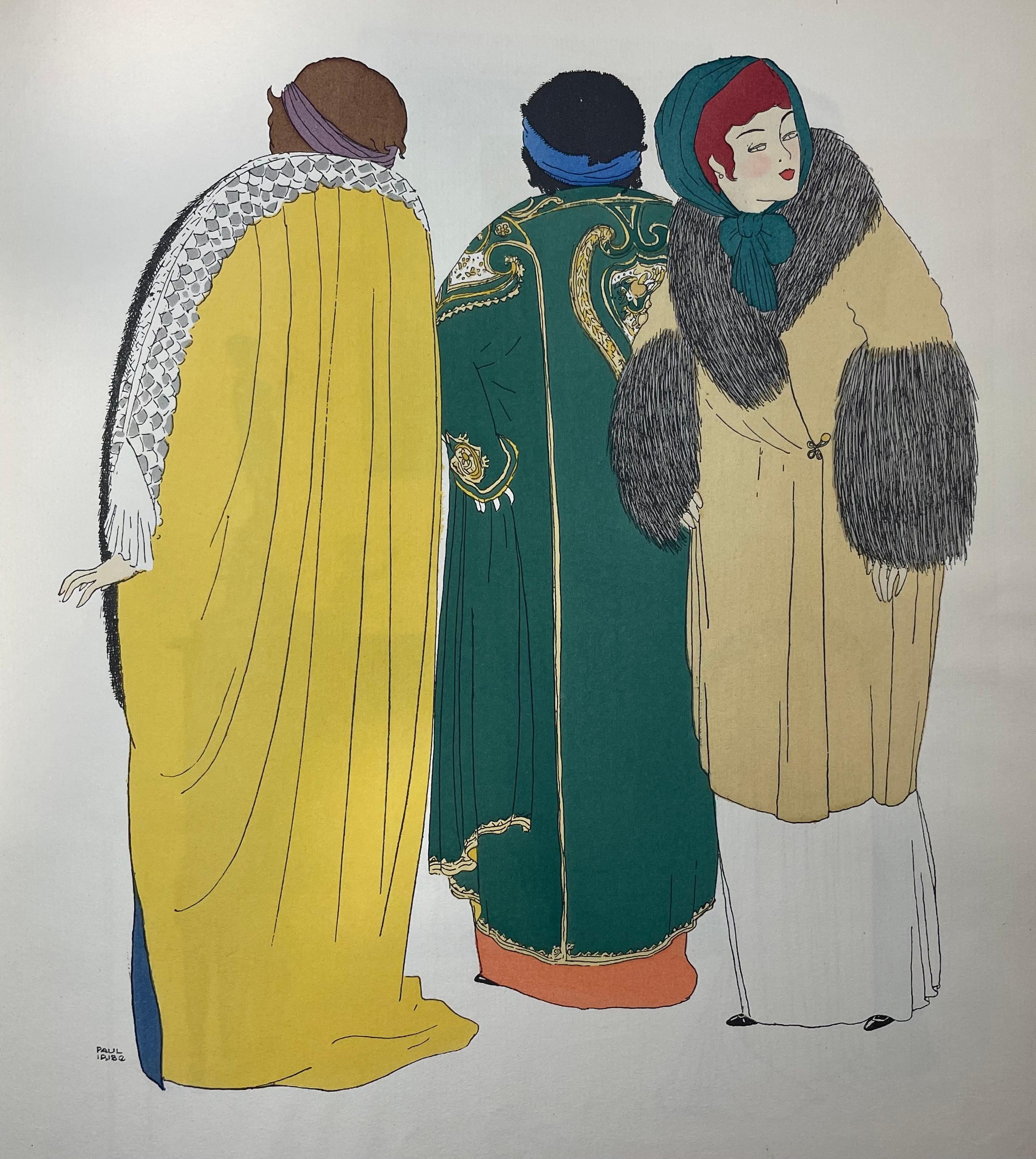 Les Robes de Paul Poiret - Print by Paul Iribe