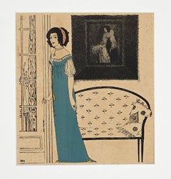"Les Robes de Paul Poiret racontées par Paul Iribe" - Original Lithograph - 1908