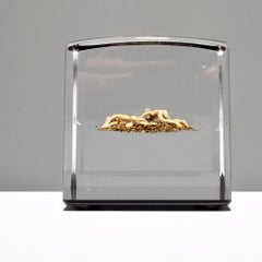 Paul J. Stankard Root People Paperweight